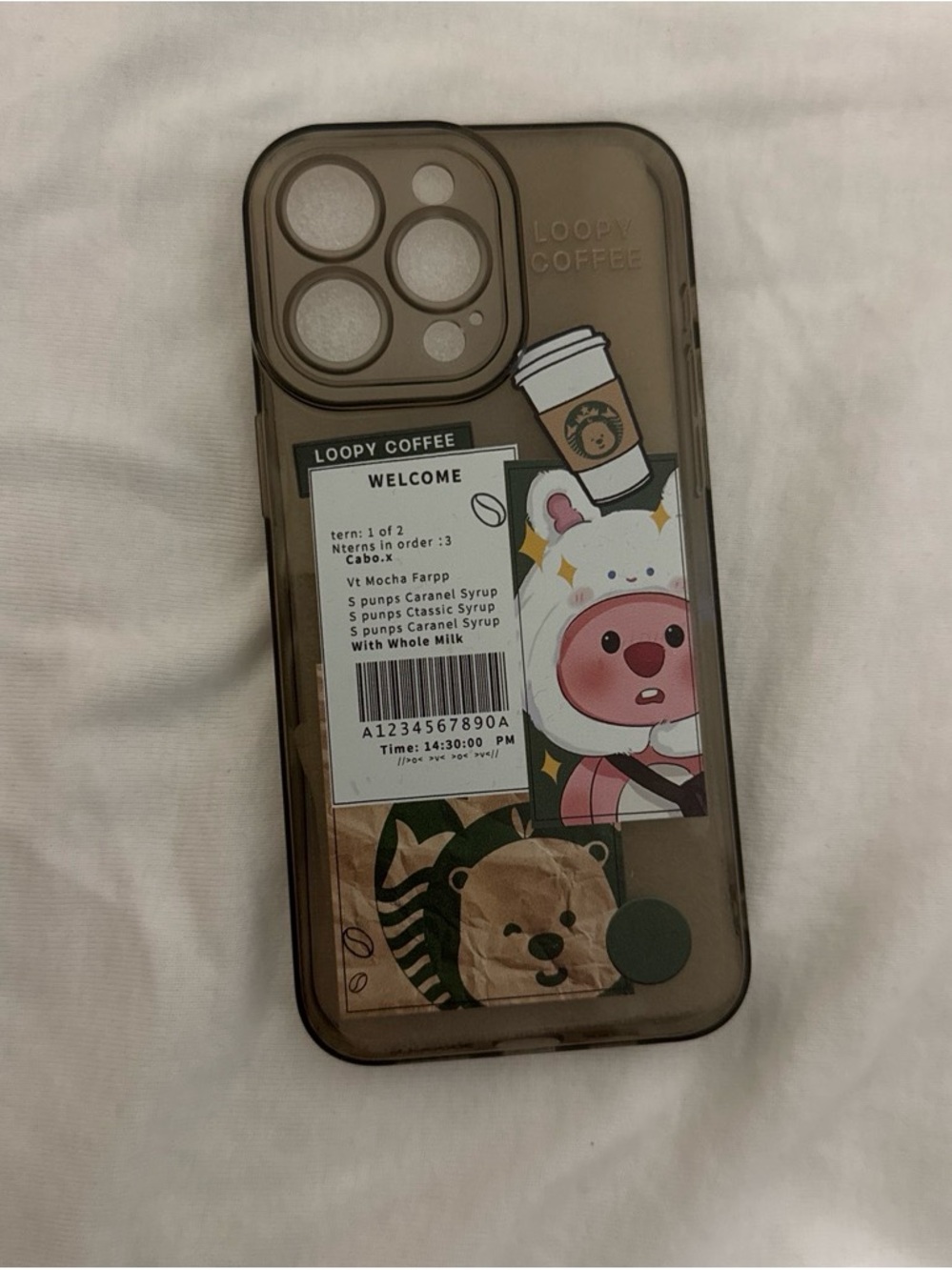 CAFE LOOPY IPHONE 15 PRO MAX CASE